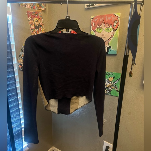 Mixed Threads Los Angeles Y2K long sleeve crop top - Picture 3 of 5